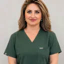 Portret van receptioniste Ward, contactpersoon voor sollicitaties