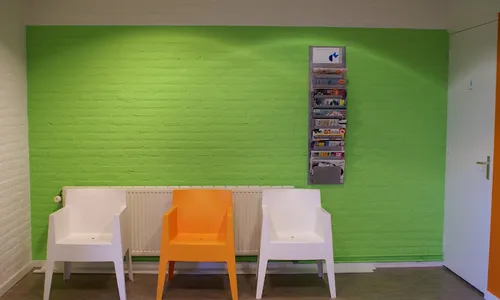 Kindvriendelijke wachtkamer bij Mondzorg Schaijk